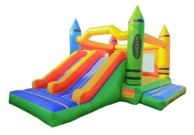 Inflable Tobogán Crayones