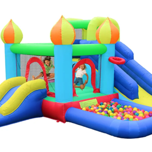 Inflable Castillo con Piscina de Pelotas