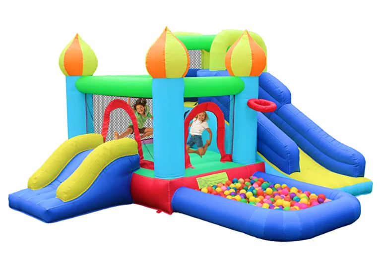 Inflable Castillo con Piscina de Pelotas
