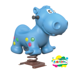 Balancín Infantil Resortado Hippo