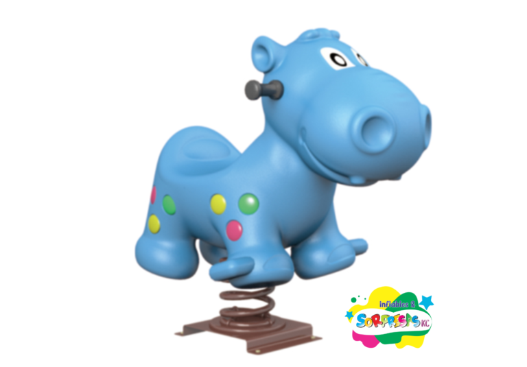 Balancín Infantil Resortado Hippo