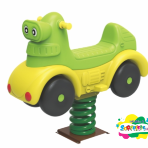 Balancín Infantil Resortado Carrito