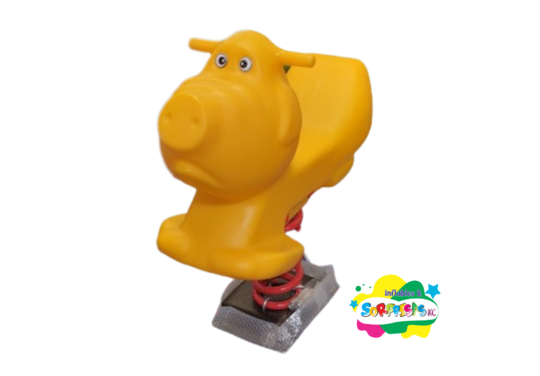 Balancín Infantil Resortado Cerdito