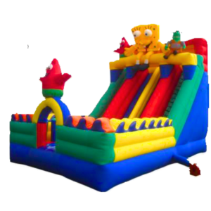 Inflable Deslizador Bob Esponja y Sus Amigos