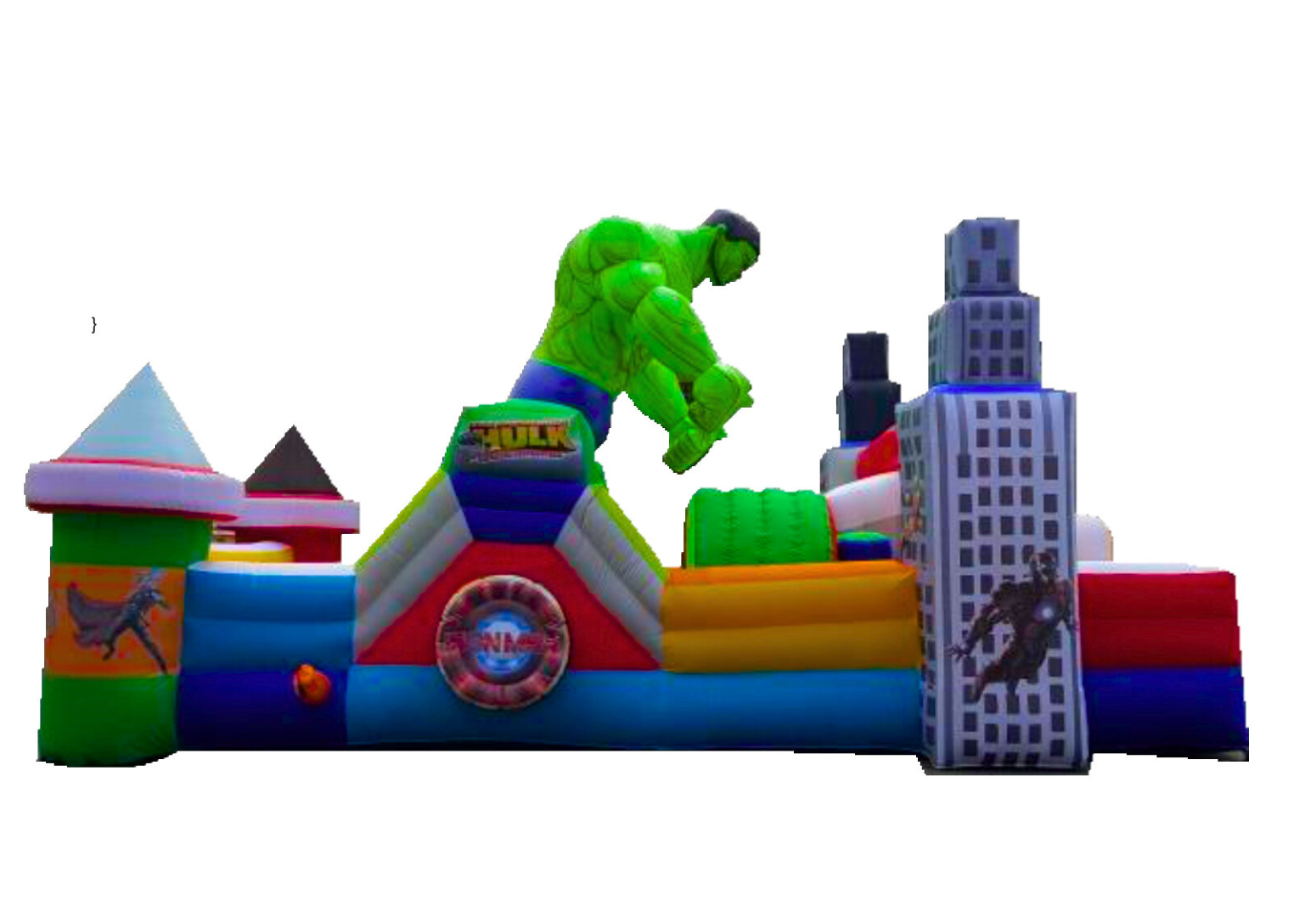 Inflable Interactivo Hulk