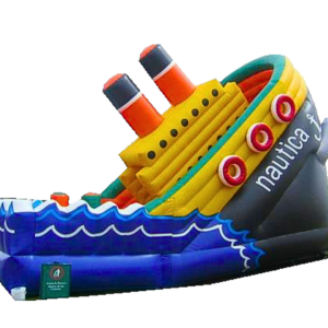 Inflable Tobogán Barco Náutica