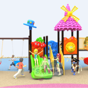 Parque Infantil de Exterior Molino de Colores