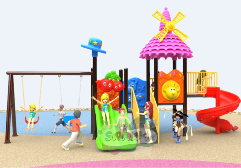 Parque Infantil de Exterior Molino de Colores