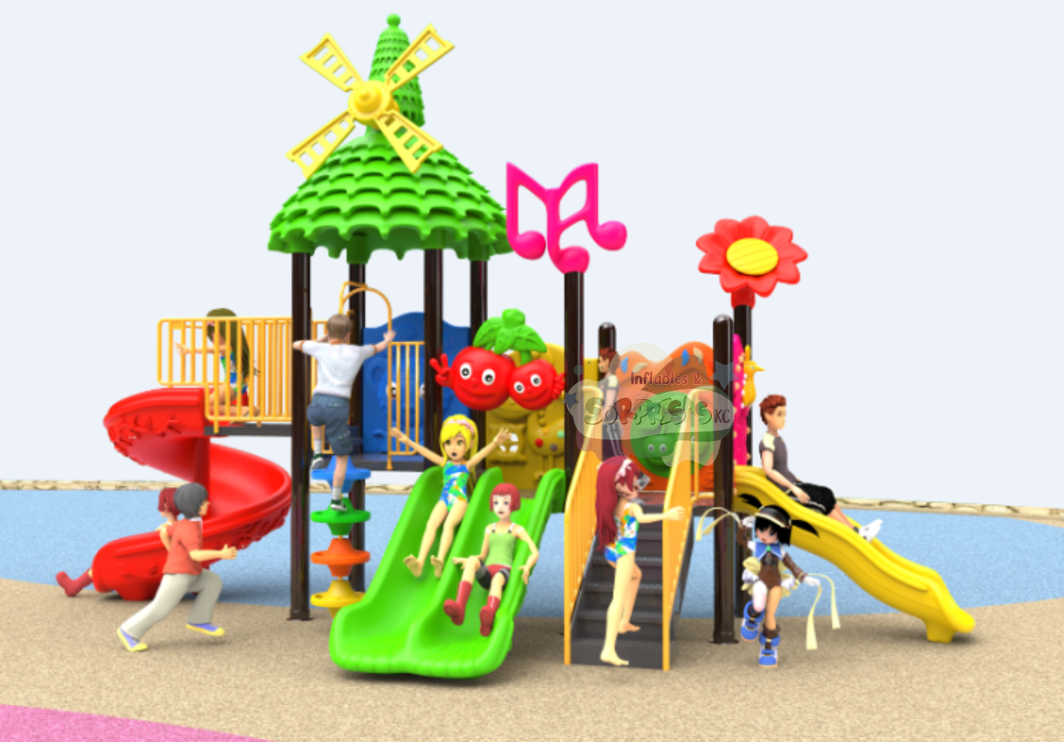 Parque Infantil de Exterior Molino Musical